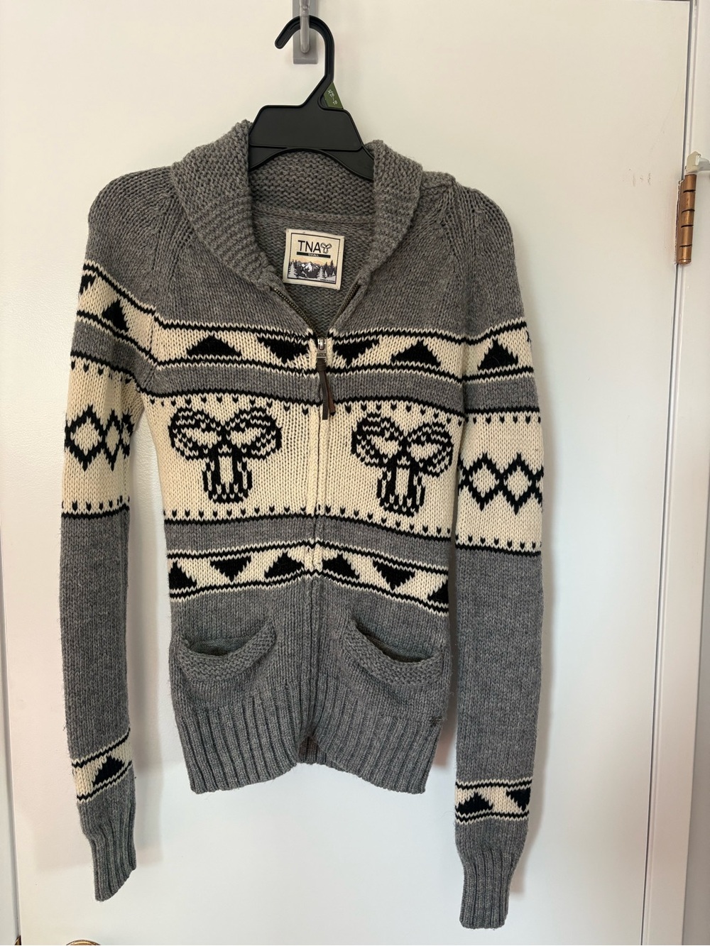 Aritzia 100% wool siwash